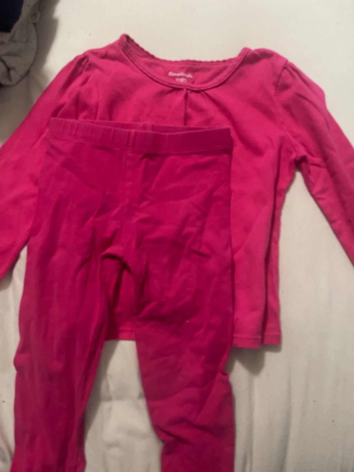 Double pink! Long sleeves + leggings